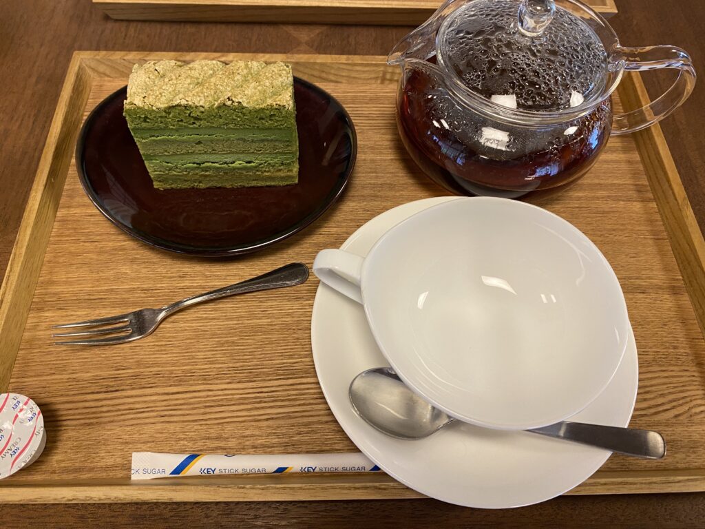 「竹の丸スイーツカフェ」のメニュー